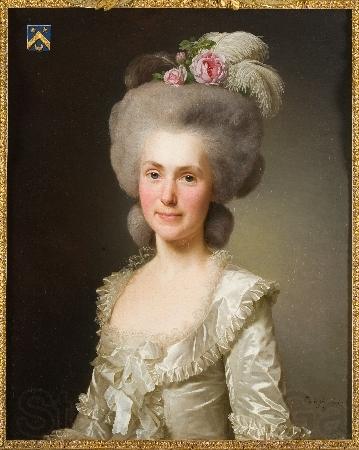 Alexandre Roslin Portrait of Marie Jeanne Jeanne Puissant Spain oil painting art